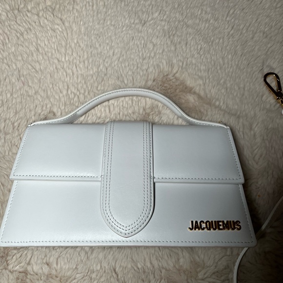 Jacquemus The Bambino White Crossbody Bag - Picture 3 of 6